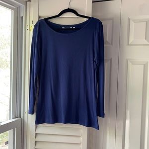 vineyard vines Simple Boatneck Long-Sleeve Tee